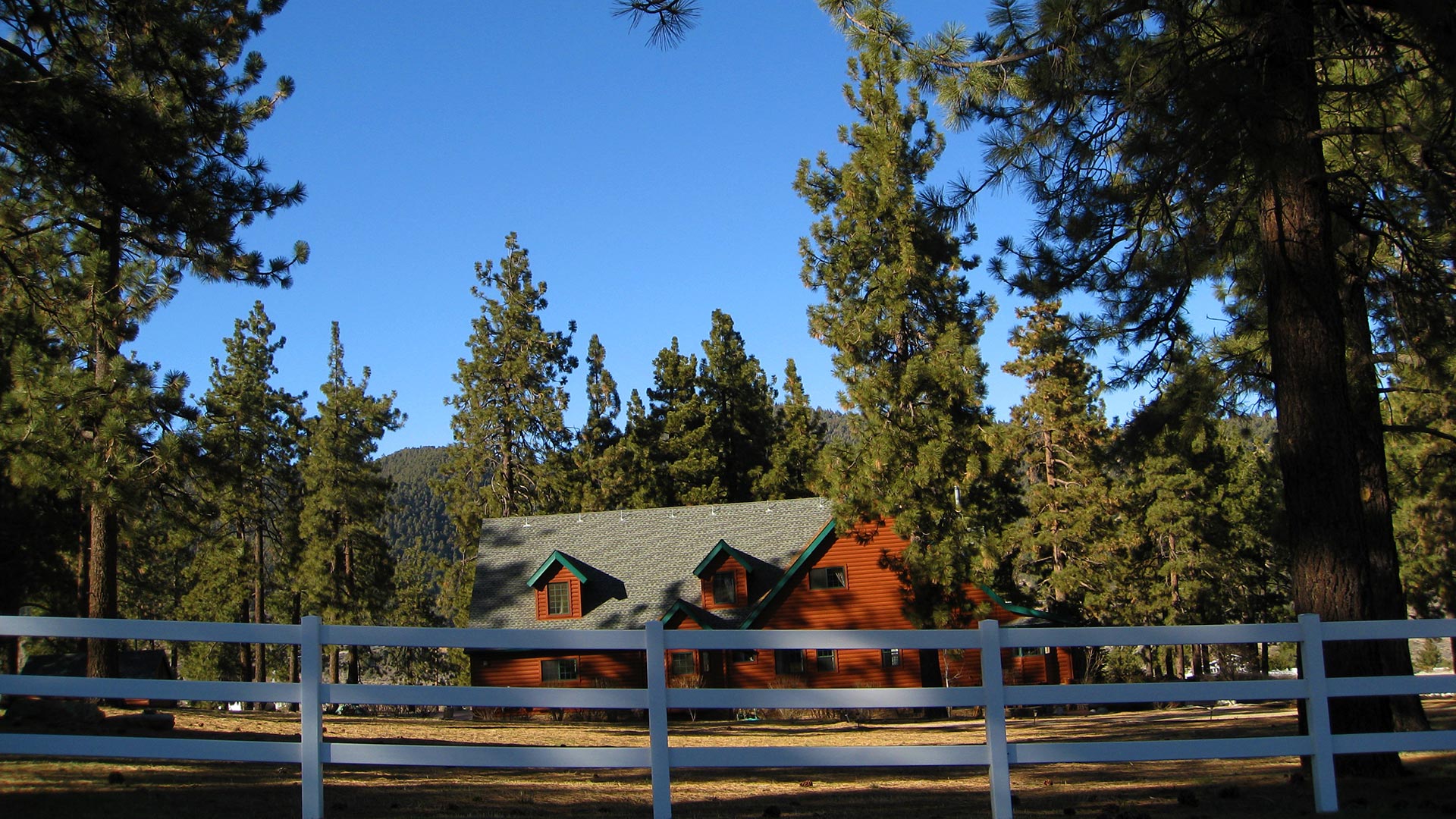 Ranch-style mountain property surrounded by forest near Pine Mountain Club