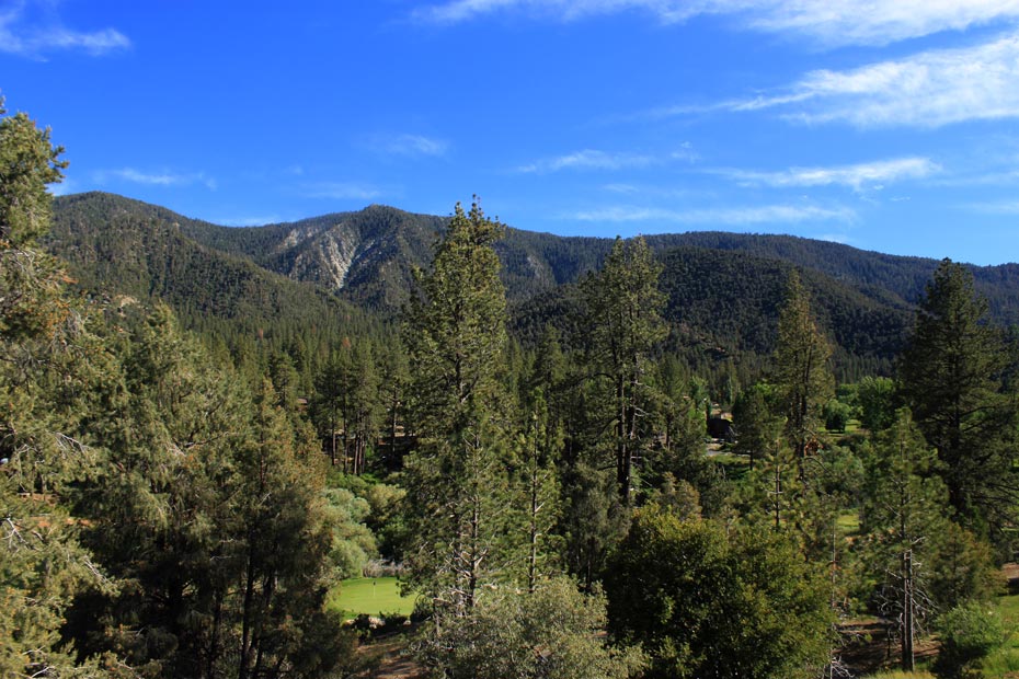 Valley view from Pine Mountain Club golf course